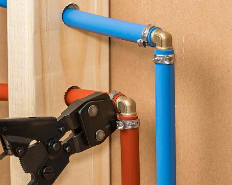 Pex Pipe Installation detail